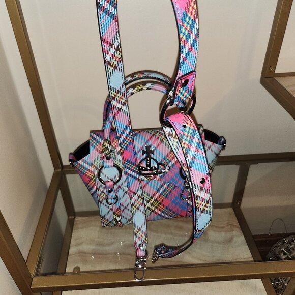 Vivienne Westwood Small Betty Handbag Tartan plaid multicolor - Picture 6 of 8